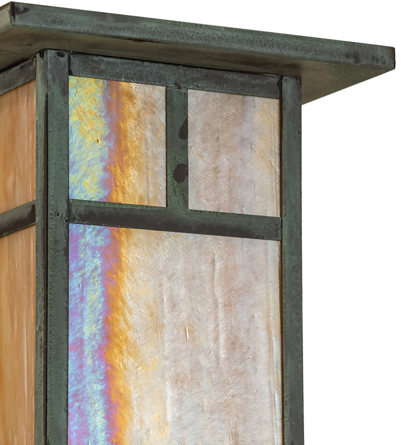 Meyda Tiffany 274320 One Light Flushmount, Verdigris