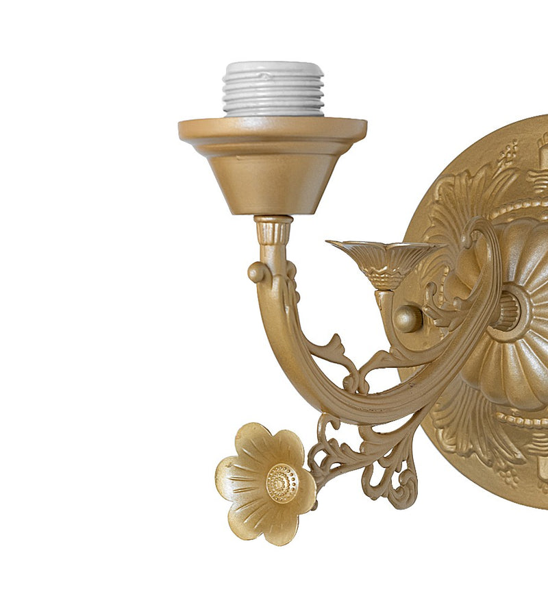 Meyda Tiffany 274733 One Light Wall Sconce Hardware, Sahara Gold
