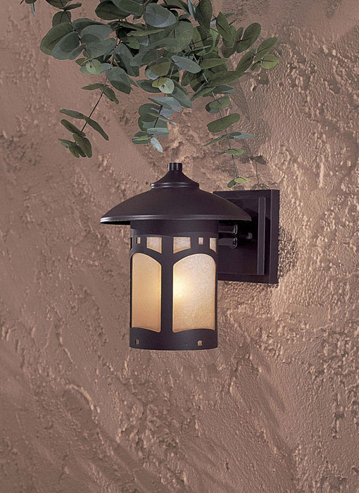 Minka-Lavery 8721-A615B One Light Wall Mount, Dorian Bronze