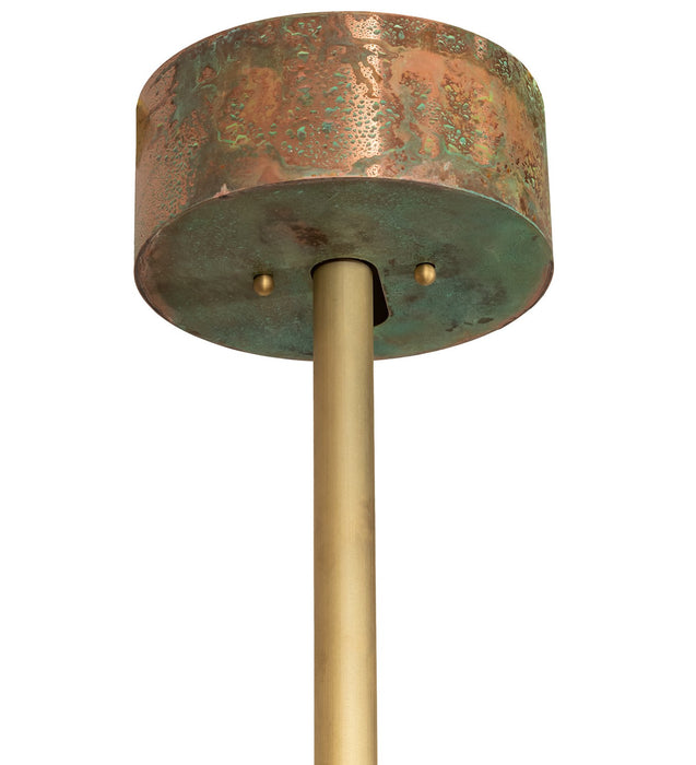 Meyda Tiffany 274904 LED Chandelier, Brushed Brass/Goldtastic