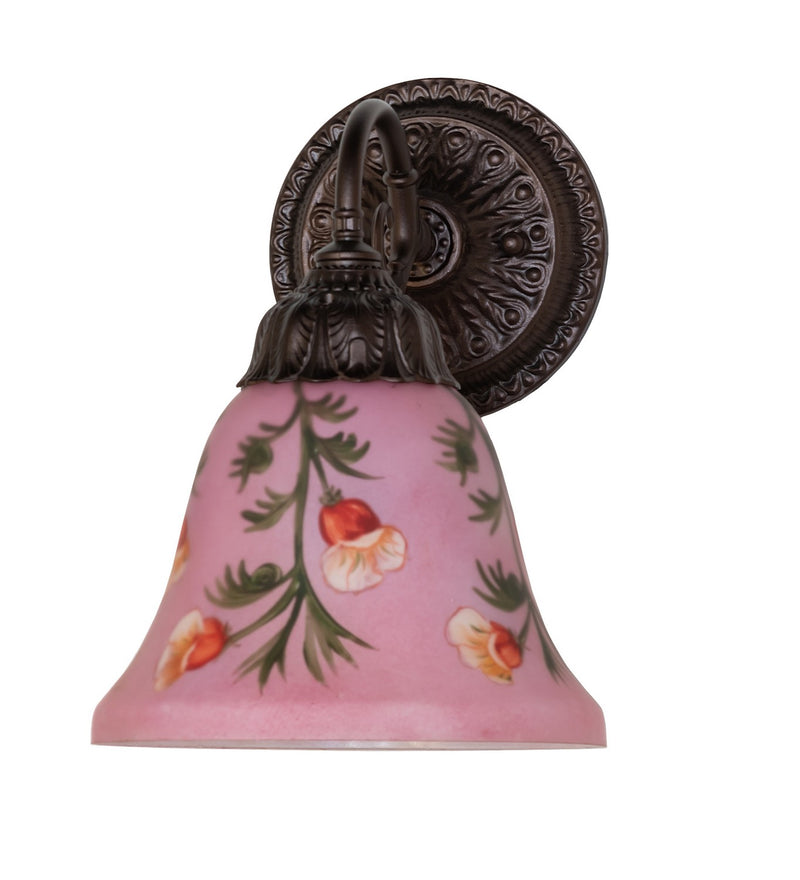 Meyda Tiffany 275567 One Light Wall Sconce, Mahogany Bronze
