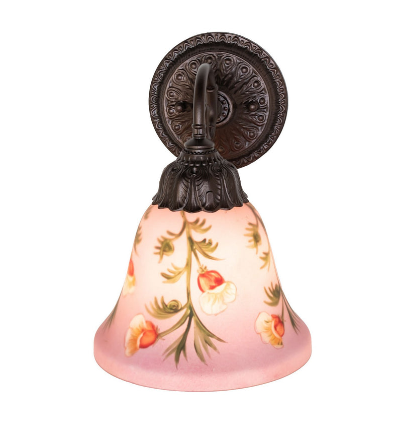 Meyda Tiffany 275567 One Light Wall Sconce, Mahogany Bronze