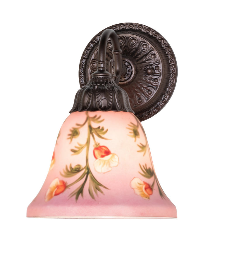 Meyda Tiffany 275567 One Light Wall Sconce, Mahogany Bronze