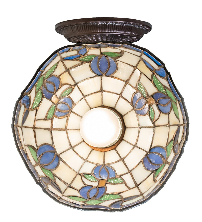 Meyda Tiffany 275646 One Light Wall Sconce, Mahogany Bronze
