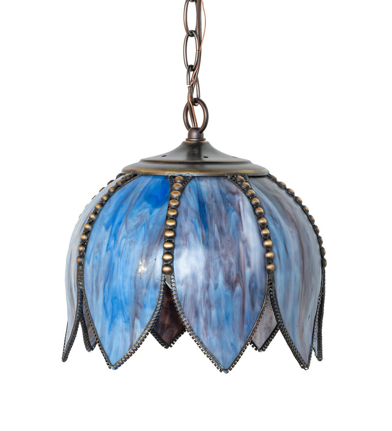 Meyda Tiffany 275927 One Light Pendant, Craftsman Brown,Mahogany Bronze