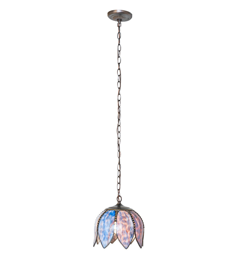 Meyda Tiffany 275927 One Light Pendant, Craftsman Brown,Mahogany Bronze