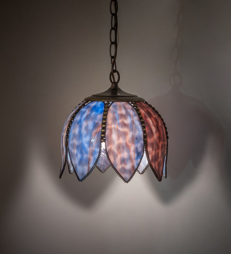 Meyda Tiffany 275927 One Light Pendant, Craftsman Brown,Mahogany Bronze