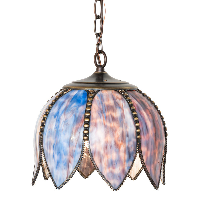 Meyda Tiffany 275927 One Light Pendant, Craftsman Brown,Mahogany Bronze