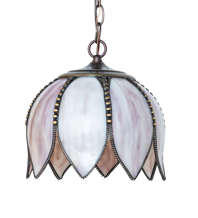 Meyda Tiffany 275928 One Light Pendant, Craftsman Brown,Mahogany Bronze