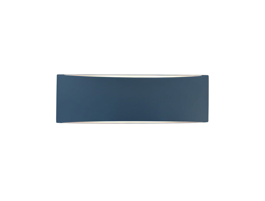 Justice Designs CER-5767-MID Two Light Wall Sconce, Midnight Sky
