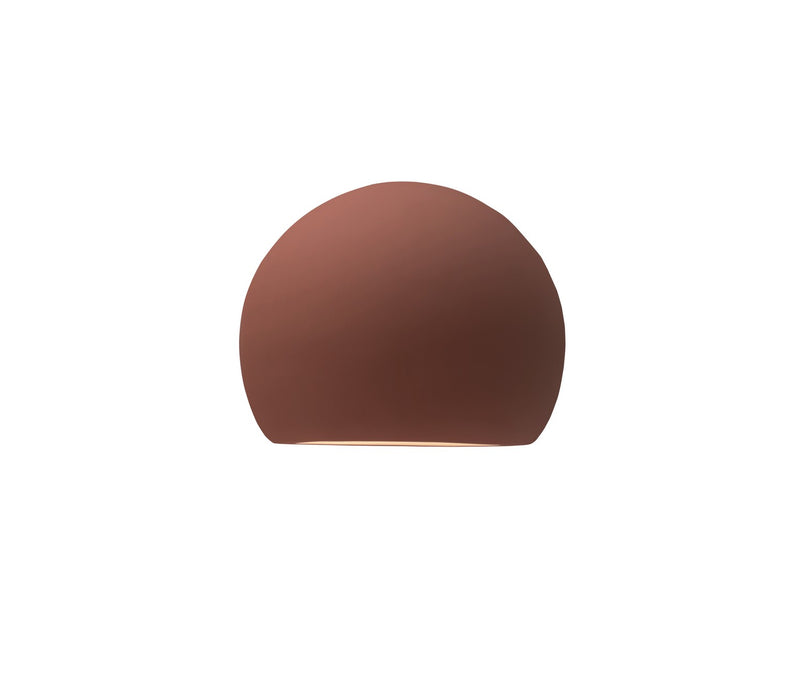 Justice Designs CER-5790-CLAY LED Wall Sconce, Canyon Clay