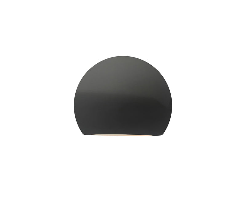Justice Designs CER-5790-GRY LED Wall Sconce, Gloss Grey