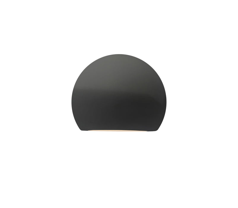Justice Designs CER-5790-GRY LED Wall Sconce, Gloss Grey