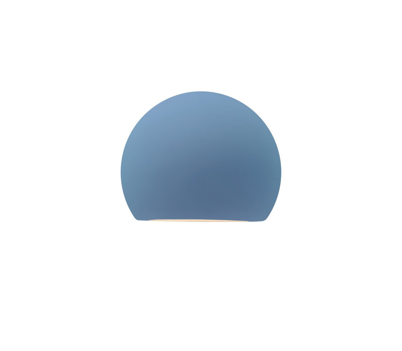Justice Designs CER-5790-SKBL LED Wall Sconce, Sky Blue