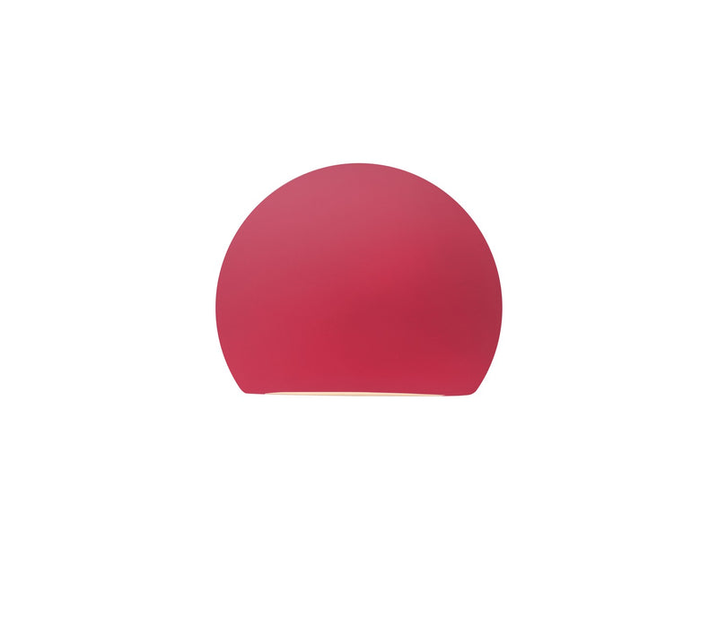 Justice Designs CER-5790W-CRSE LED Outdoor Wall Sconce, Cerise