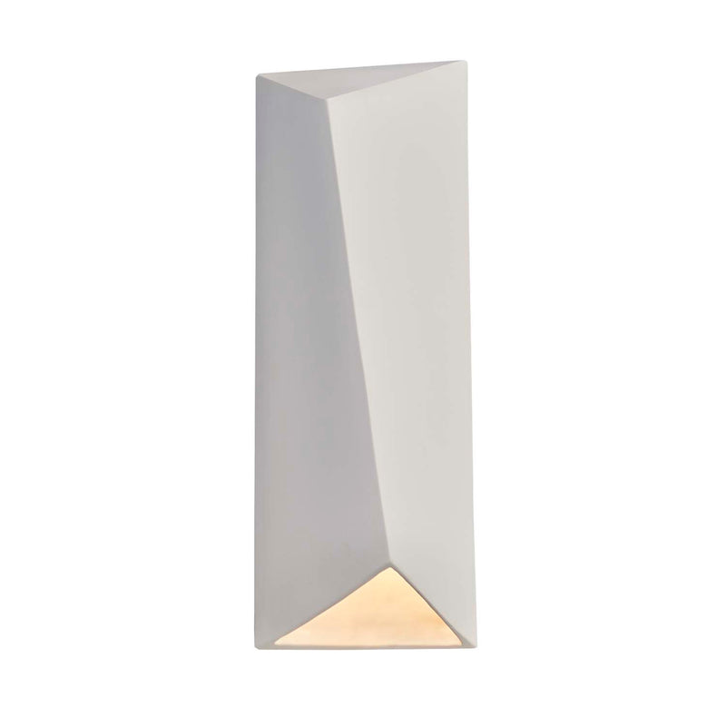 Justice Designs CER-5897-BIS LED Wall Sconce, Bisque
