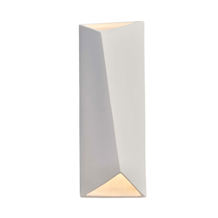 Justice Designs CER-5899-BIS LED Wall Sconce, Bisque