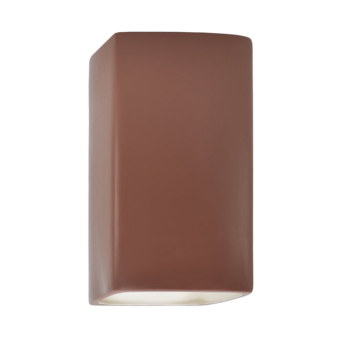 Justice Designs CER-5915W-CLAY LED Wall Sconce, Canyon Clay