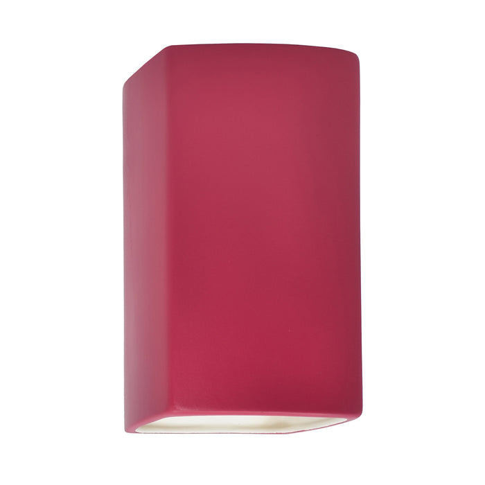 Justice Designs CER-5915W-CRSE LED Wall Sconce, Cerise