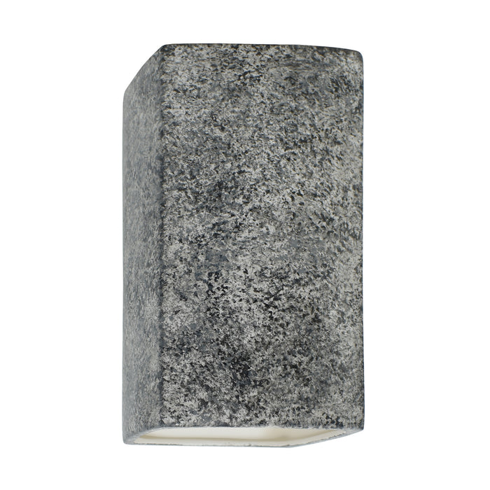 Justice Designs CER-5915W-GRAN LED Wall Sconce, Granite
