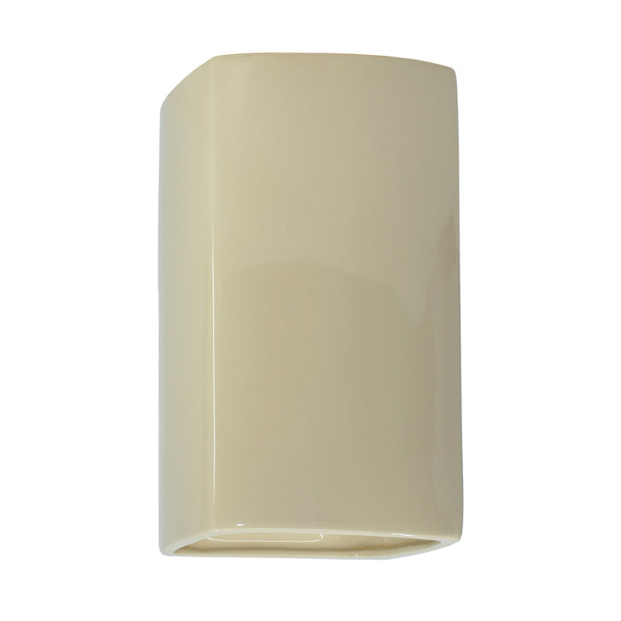 Justice Designs CER-5915W-VAN LED Wall Sconce, Vanilla (Gloss)