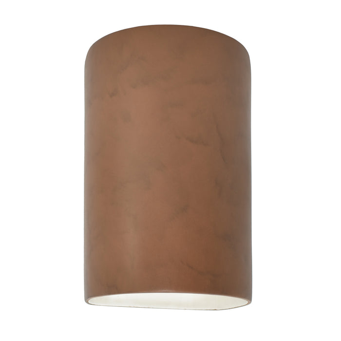 Justice Designs CER-5945-TERA Wall Sconce, Terra Cotta