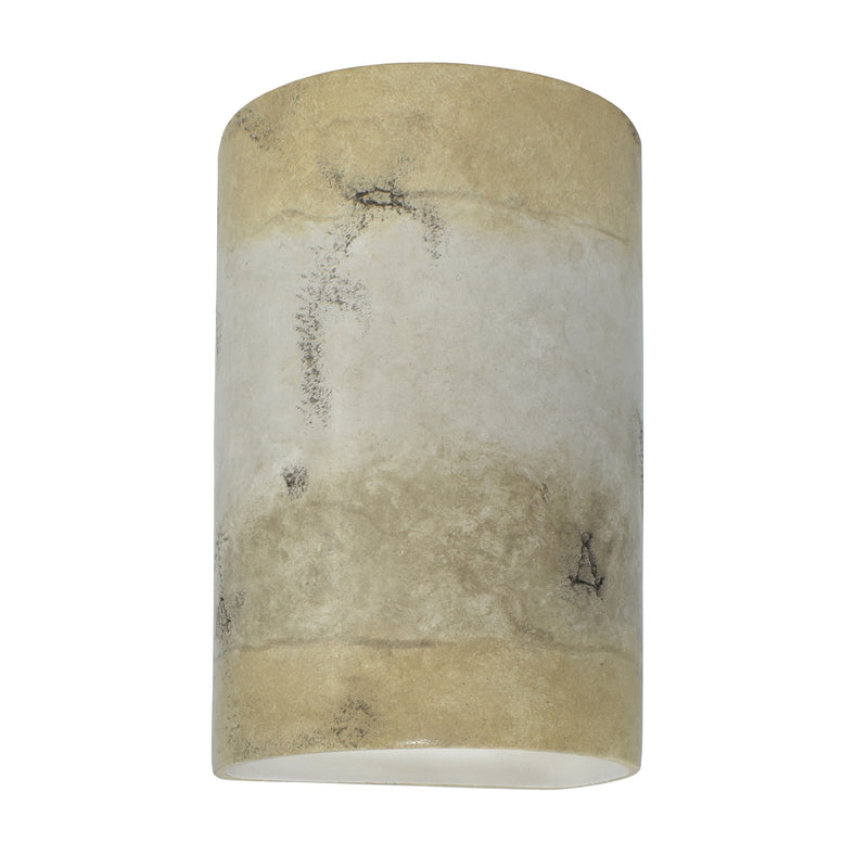 Justice Designs CER-5945-TRAG Wall Sconce, Greco Travertine