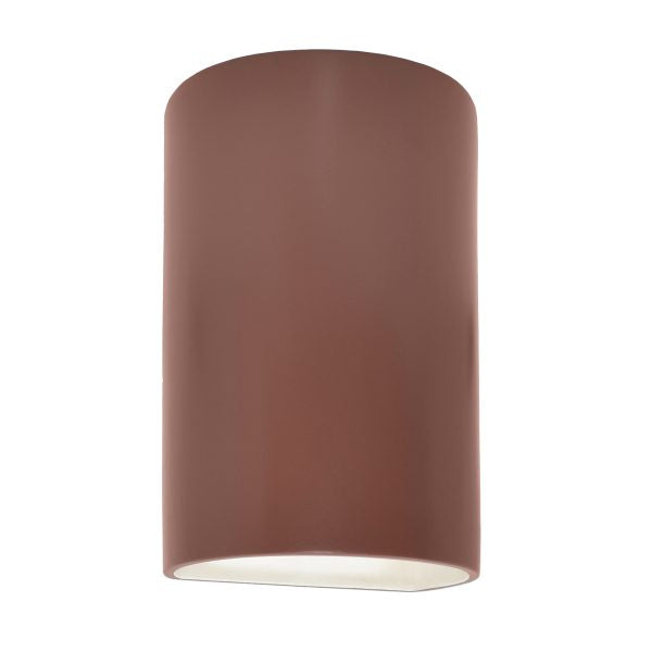 Justice Designs CER-5945W-CLAY LED Wall Sconce, Canyon Clay