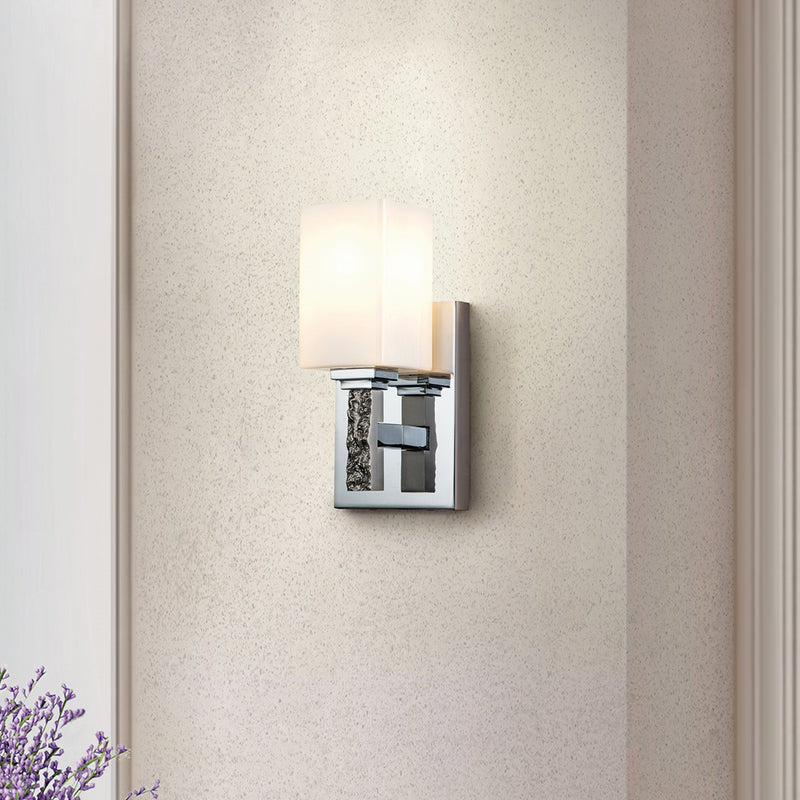 Lucas + McKearn BB1101PC-1 One Light Bath, Polished Chrome