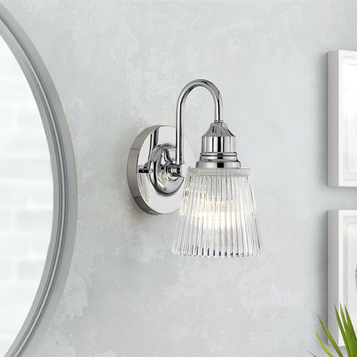 Lucas + McKearn BB-Addison1-PC LED Bath Light, Polished Chrome