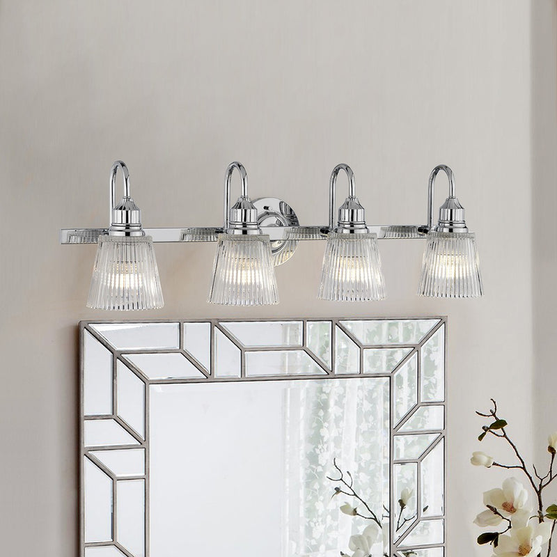 Lucas + McKearn BB-ADDISON4-PC LED Bath Light, Polished Chrome