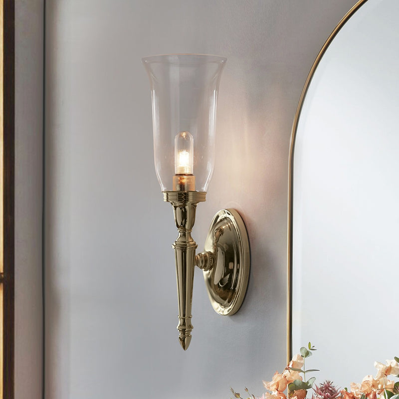 Lucas + McKearn BB-DRYDEN2-PB LED Bath Light, Polished Brass