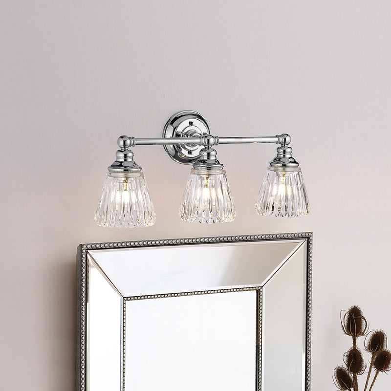 Lucas + McKearn BB-KEYNES3-PC LED Bath Light, Polished Chrome