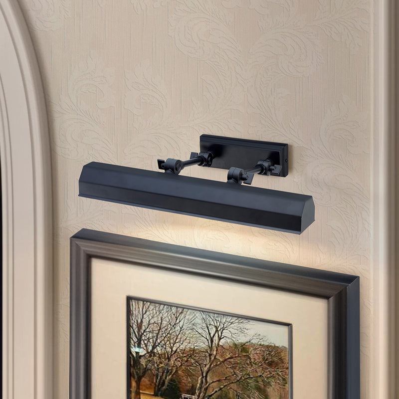 Lucas + McKearn CHAWTONPLM-BK One Light Picture Light, Black