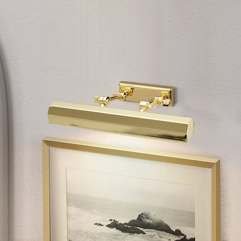 Lucas + McKearn CHAWTONPLM-PB One Light Picture Light, Polished Brass
