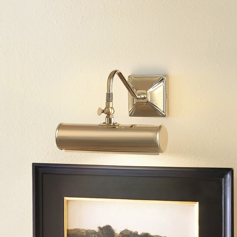 Lucas + McKearn PL1-10 PB One Light Picture Light, Polished Brass