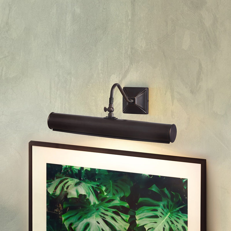 Lucas + McKearn PL1-20 DB Two Light Picture Light, Dark Bronze