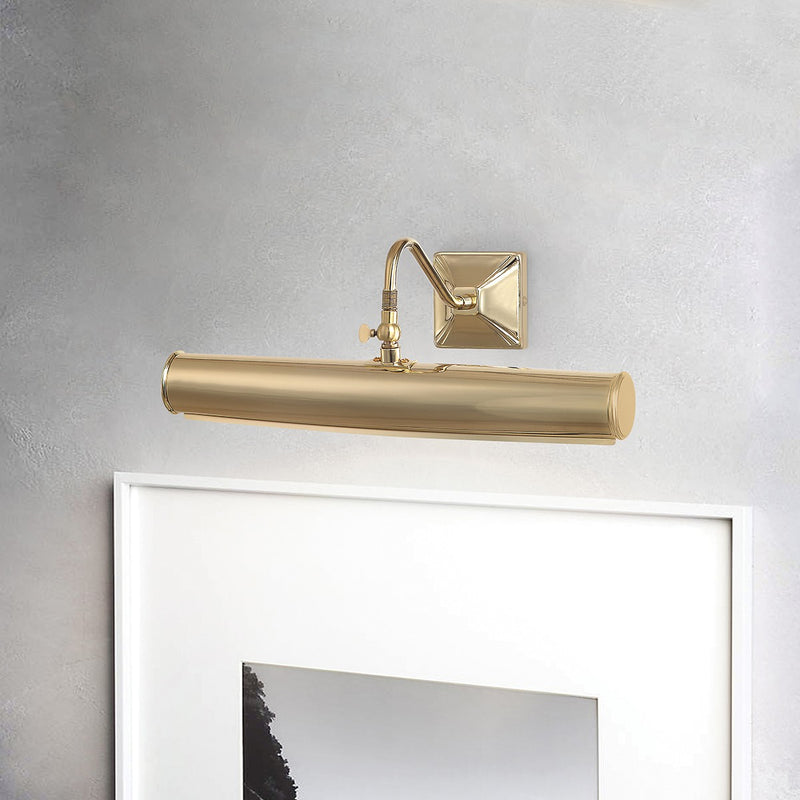 Lucas + McKearn PL1-20 PB Two Light Picture Light, Polished Brass