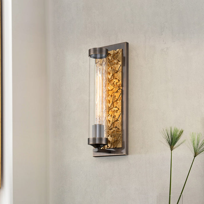 Lucas + McKearn SC10509DB-1 One Light Wall Sconce, Dark Bronze