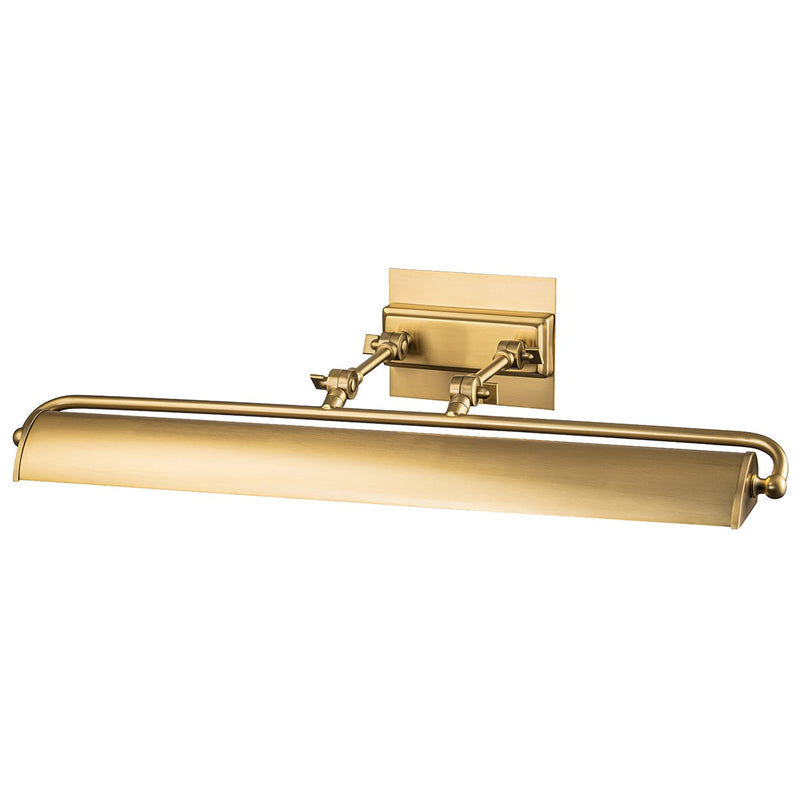Lucas + McKearn WINCHFIELD-PLL-AB Four Light Picture Light, Aged Brass