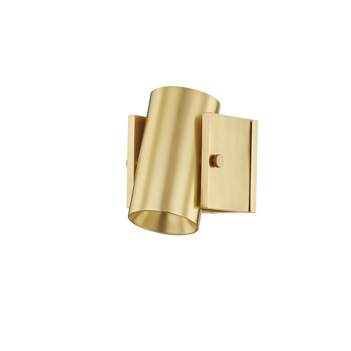 Hudson Valley 2306-AGB One Light Wall Sconce, Aged Brass