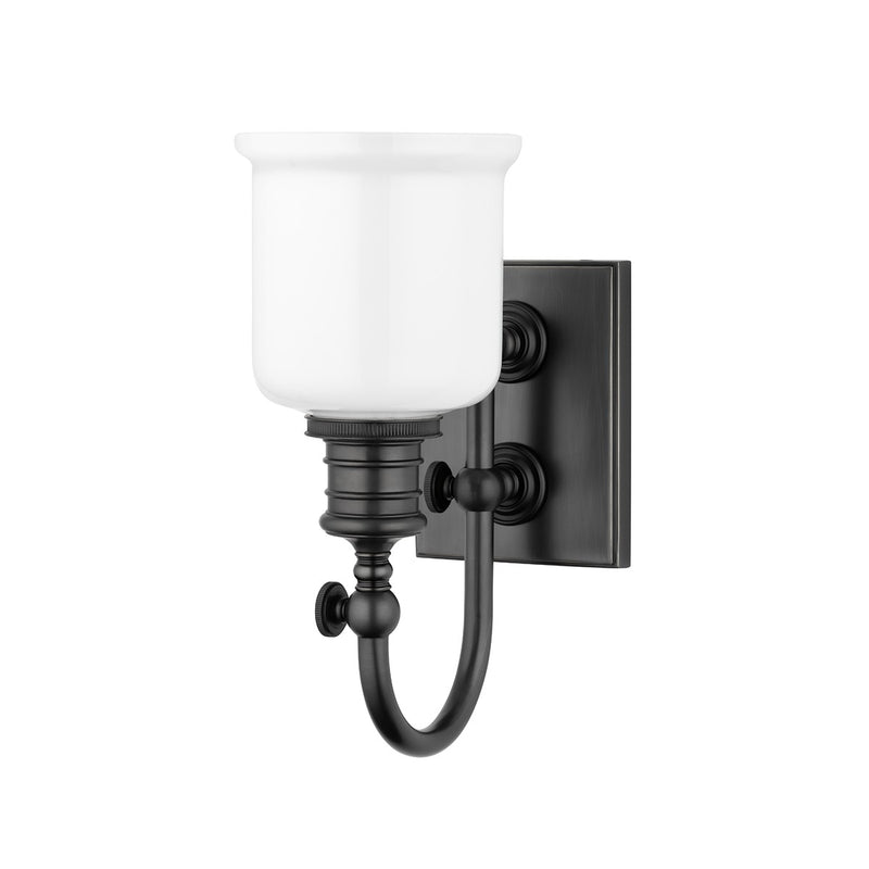Hudson Valley 1971-OB One Light Bath Bracket, Old Bronze