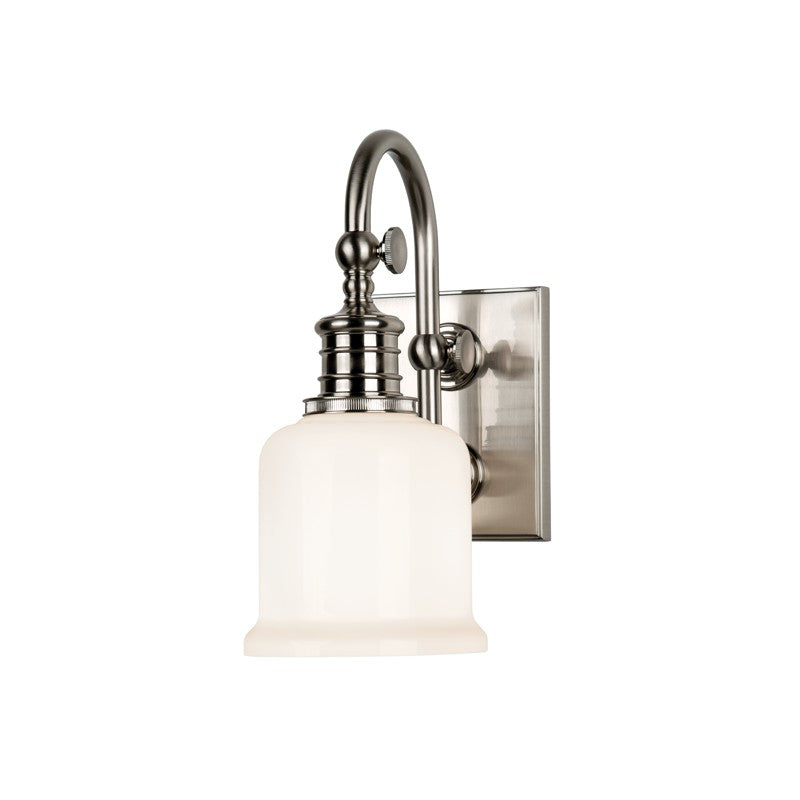 Hudson Valley 1971-SN One Light Bath Bracket, Satin Nickel