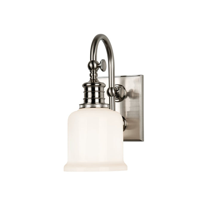 Hudson Valley 1971-SN One Light Bath Bracket, Satin Nickel