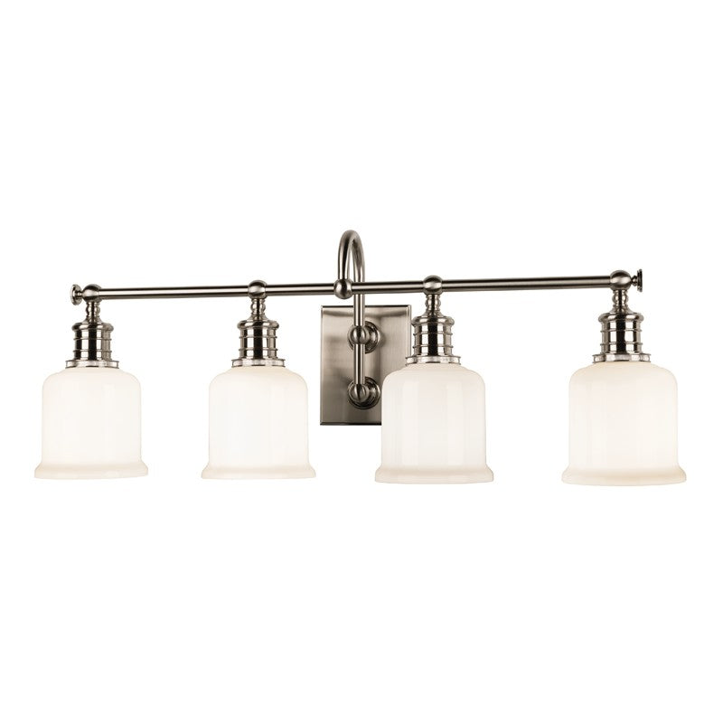 Hudson Valley 1974-SN Four Light Bath Bracket, Satin Nickel
