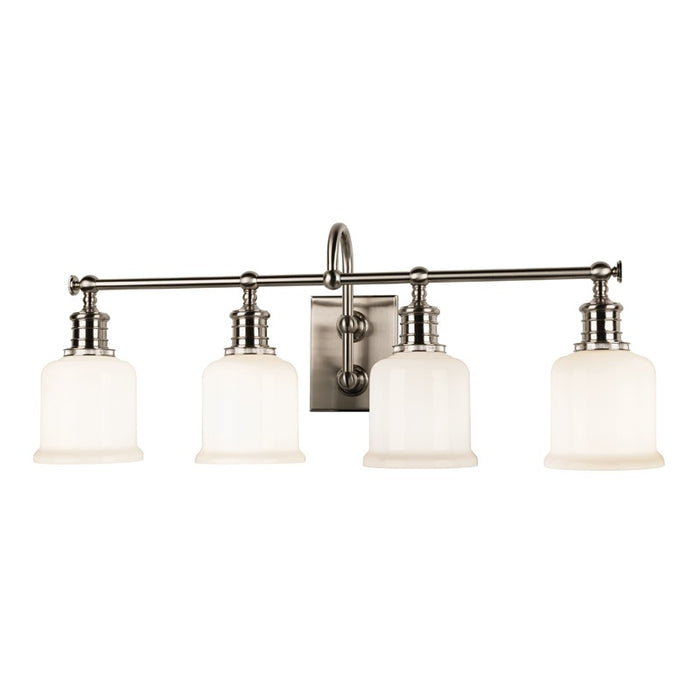 Hudson Valley 1974-SN Four Light Bath Bracket, Satin Nickel