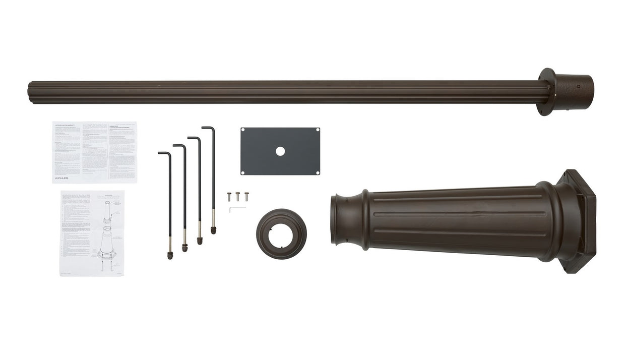 Kichler 9542OZ Outdoor Post, Olde Bronze