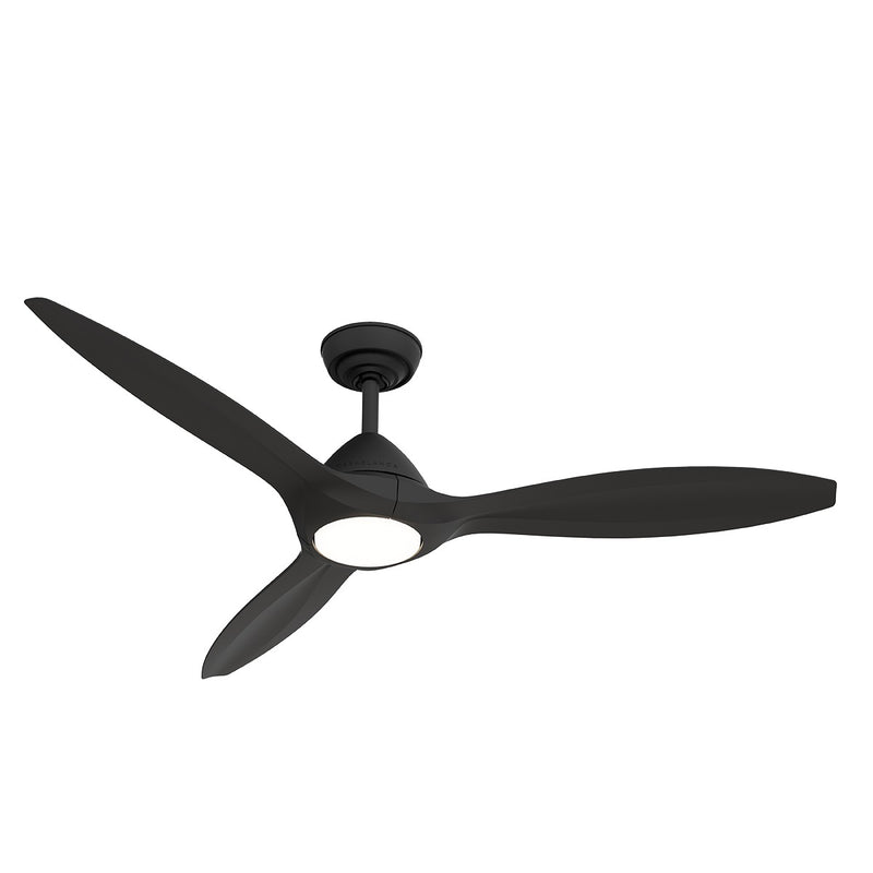 Casablanca 52856 56"Ceiling Fan, Matte Black