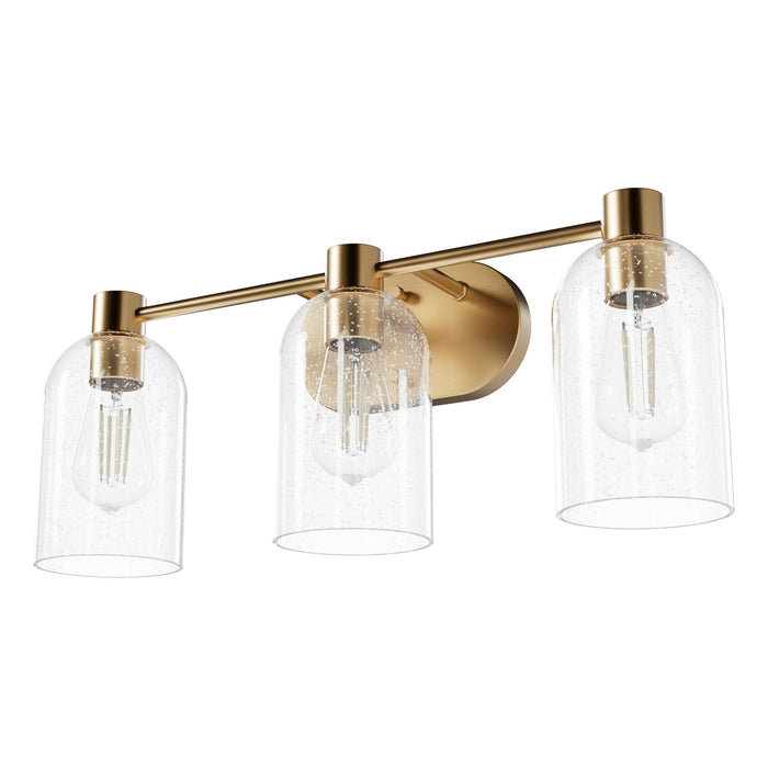 Hunter 45229 Three Light Bathroom Vanity, Alturas Gold