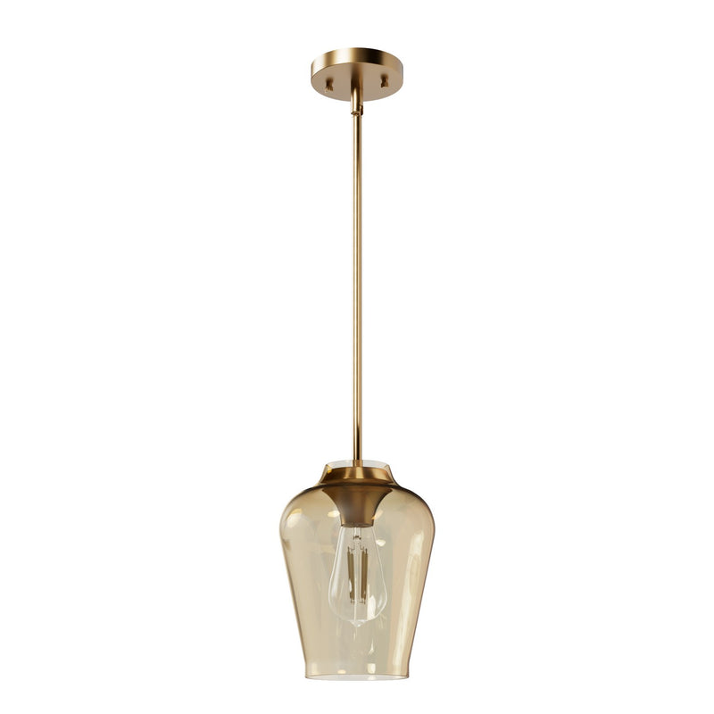 Hunter 45235 One Light Pendant, Alturas Gold